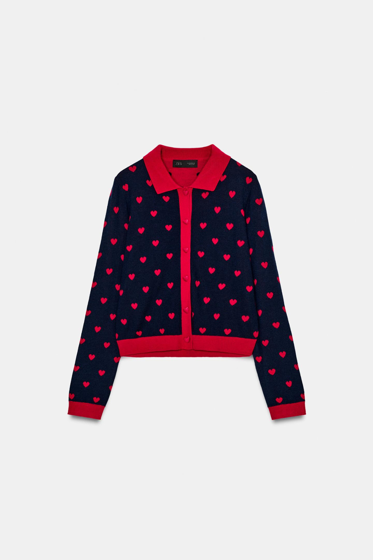 Heart knit jumper animation before